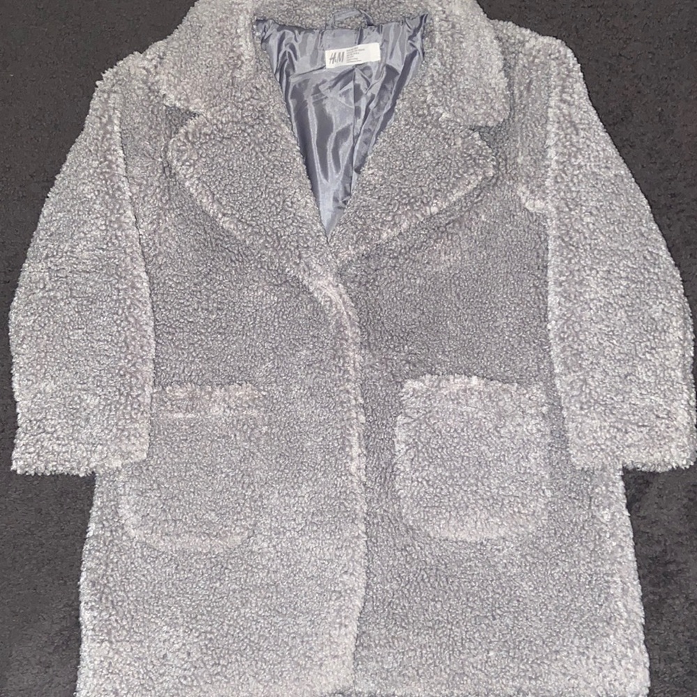 Little Girls H&M Teddy Coat